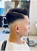 【20代 男性】ロンドン七三フェード（大宮/バーバー）
