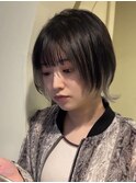 イメチェン/ホワイトブロンド/外ハネボブ/美髪/大津/瀬田