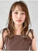 デジタルパーマ薄めバング似合わせカットうる艶髪#346f0612