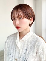 アイティーバイアルバム 八王子店(IT by ALBUM)&nbsp;ショートおくれ毛顔周りレイヤー前髪カット_ba525391