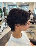 メンズ波巻きスパイラル
