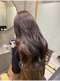 マロンブラウン×ロングヘア