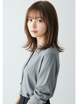 ライフイズ プレジャー 磐田中泉店(Life is… PLEASURE) #磐田 透明感アッシュブラウン