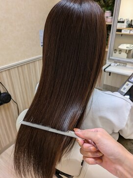 トゥーリ 二日市店(tuuli) 大人綺麗ロングスタイル 縮毛矯正