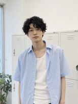 エイチ メンズ(H)&nbsp;メンズツイストパーマフェザーパーマスパイキーショート