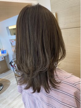レイ みらい平店(Ray)の写真/大人女子必見☆毎月染めても大丈夫なグレイカラーで頭皮と髪を優しく労わります◎気分に合わせて楽しめる♪