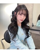 リリー(Lilley)&nbsp;ピンクブラウン×小顔レイヤー×韓国風巻き×髪質改善