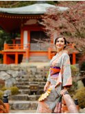 【京都】着物レンタル＆簡単ヘアアレンジ