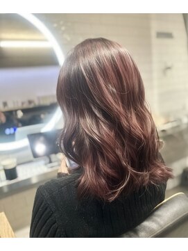 リア(Li'a) ピンクバレイヤヤージュ＋ケアブリーチ