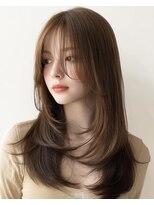 ハム 立川(hum)&nbsp;ココアベージュ/オリーブグレー/小顔/黒髪[立川/髪質改善]