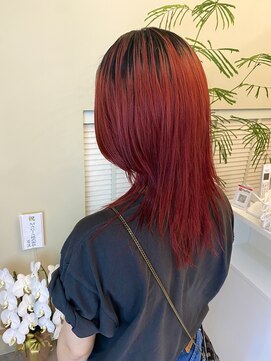 池袋/ブリーチ/ケアブリーチ/原色カラー