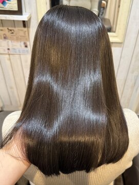 クラゲヘアー/小顔/ココアベージュ/オリーブグレー/茅ケ崎