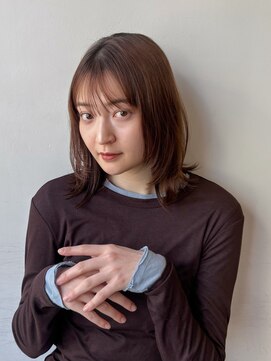 ガーデン 銀座(GARDEN) ボブレイヤー 顔まわり レイヤーカット 透明感 ボブ ナチュラル