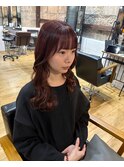 チェリーブラウン×ミディアム2.6似合わせカット