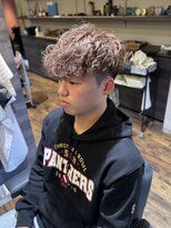 エクファフォーメン(EX-FA FOR MEN)&nbsp;MEN’S/ニュアンスパーマ/ニュアンスウルフ/瀬田