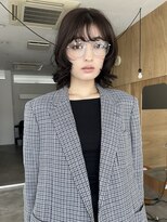 パークホワイト 代官山(PARK White) ゆるふわボブパーマ結べるくびれボブハッシュウルフ