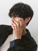ハク 銀座(HAK.)&nbsp;Men's/メンズカット/メンズパーマ/フェザーパーマ/黒髪/眉毛
