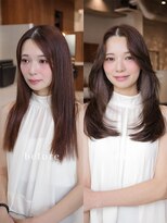 ヴィヴィッド オモテサンドウ(ViViD omotesando)&nbsp;ペタっと解消レイヤー/ロングレイヤー/明るめブラウン