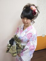 美容室イーナ(e na)&nbsp;可愛くカールアップ