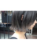 ローレル(Laurel) Laurel心斎橋◯yuki◯ボブ◯グレージュ◯ハイライト