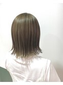 斜めバングふわくしゅニュアンス