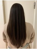 白髪もしっかり染めて明るさキープ☆透明感のあるスタイルに！！