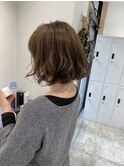 大人シフォンボブ