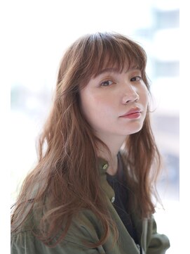 フラッグ ヘアー 天神西通り店(Flag HAIR) 透け感ベージュロング