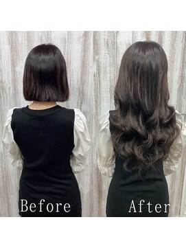 エクステ専門店あるじゃんすー 柏店 アッシュブラウン＃シールエクステ＃大人ダークカラー＃柏