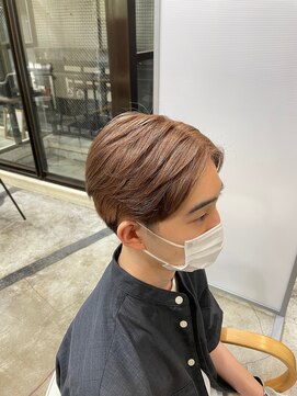 スタジオドーム(studio DOmE) マッシュ×ベージュカラー/ミルクチョコレート/フレッシュ/艶感