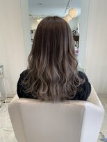 カイム ヘアー(Keim hair)&nbsp;ハイトーンベージュ×グラデーション☆くすみカラー/夏ヘア