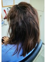 ヘアークリップバース ナチュラルストレート。