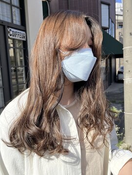 アトリエドゥーディマンシュ atelier doux dimanche 色落ちブラウン