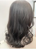 【髪質改善】【白髪予防】イルミナカラーでグレイアッシュ