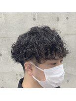 メルシー トータル ブランディング サロン(merci TOTAL BRANDING SALON)&nbsp;Vマッシュ×波巻きツイスパMIX 横浜