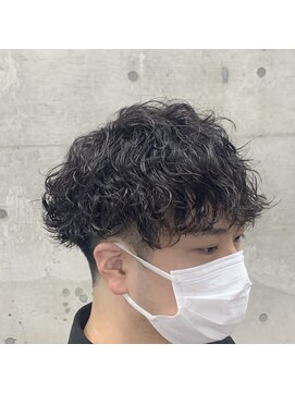 メルシー トータル ブランディング サロン(merci TOTAL BRANDING SALON) Vマッシュ×波巻きツイスパMIX 横浜