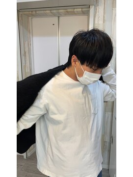 ナンバー アンフィール 渋谷(N° anfeel) 【HIKARU】@hikaru_cut メンズナチュラルウルフ/渋谷駅5分道玄坂