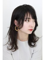 シェール(cher)&nbsp;マットブラック×レイヤーカット