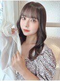 髪質改善/艶感/前髪カット/透明感カラー/外国人風カラー