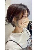 ラベンダー×ベージュ