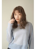 パール(PearL)&nbsp;【PearL】コテ巻き風パーマ/モテゆるふわパーマ/ベージュカラー