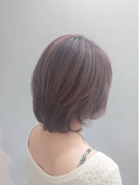 ヘア イノウエ HAIR INOUE 大人かわいいハイライトカラー