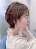 大人透明感ショート