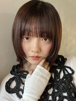 パーク(PARK)&nbsp;【PARK】顔周りレイヤー×ダークブラウン