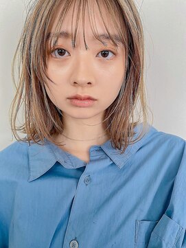 フィルムス 千葉(FILMS) くびれヘア/アプリコットオレンジ/ハイライトカラー/レイヤー