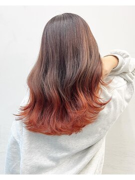 アライブ キチジョウジ(ALIVE Kichijoji) 【ALIVE吉祥寺】ブラウンオレンジグラデーションカラー