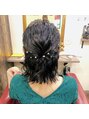 ショコラ ウメダ(Chocolat UMEDA) 短いヘアスタイルの方でもヘアセットさせて頂きます♪