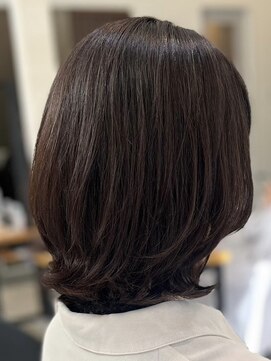 アトリエコア(Atelier Coa) ミルクティーベージュカラーくびれヘアグレージュカラー韓国