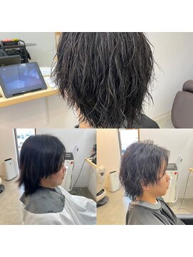 ザワン(The one) 縦落ちツイストスパイラルパーマ