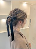 ふわふわシニヨン